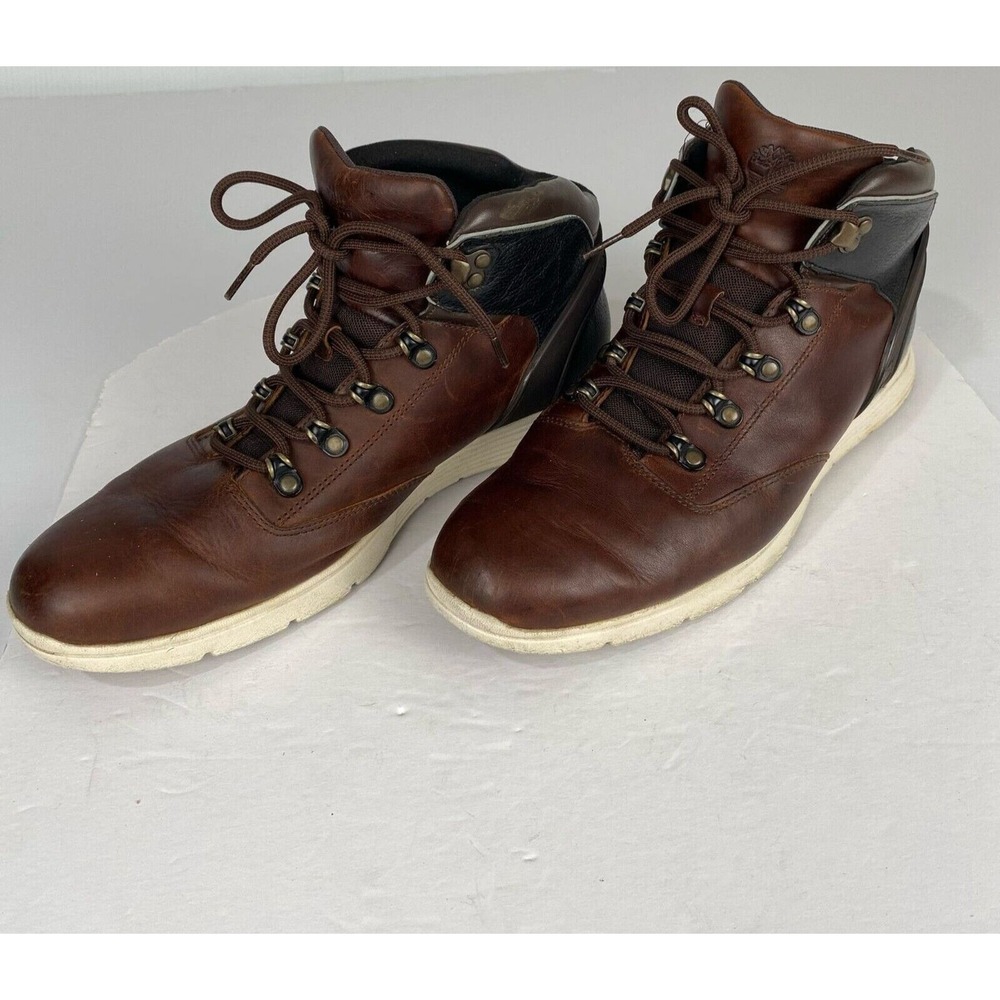 Timberland‎ Physix Men's Size 12 Radford Sensor Flex Outdoor Boots brown Leather